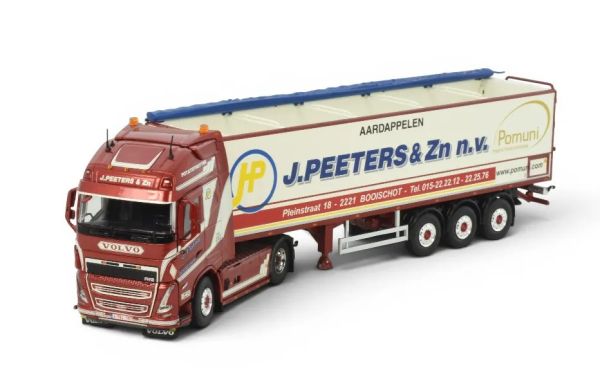 TEK88714 - VOLVO FH05 Globetrotter XL 4x2 con semirimorchio a 3 assi J. PEETERS - 1