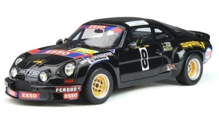 OT857 - ALPINE A110 1800 Gr.5 - Armatura Rally Ouest - 1