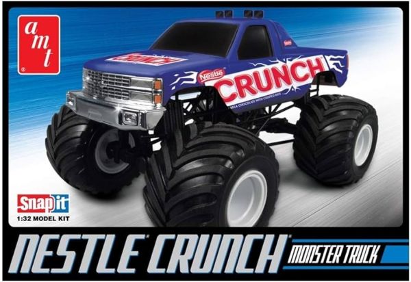 AMT911L/12 - Monster Truck - CHEVROLET Chevy - CRUNCH da assemblare e verniciare - 1