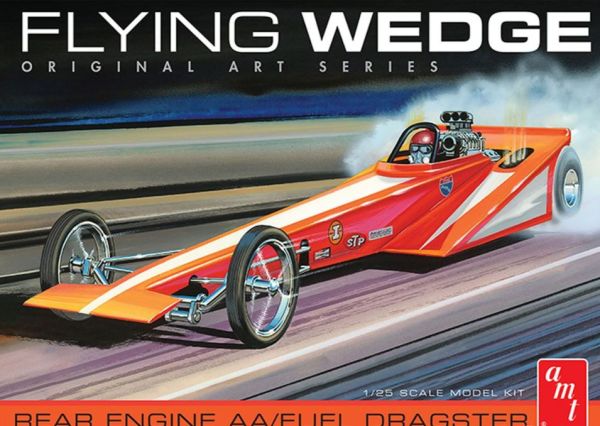 AMT927/12 - Flying Wedge Dragster da assemblare e verniciare - 1
