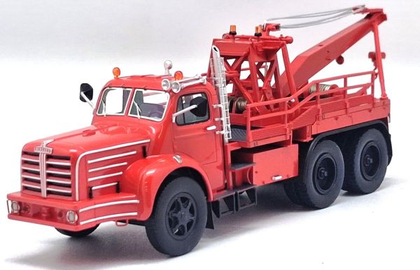 PER928 - Camion da recupero BERLIET TBO15 6x4 (Rosso) - Limitato a 175 unità - 1