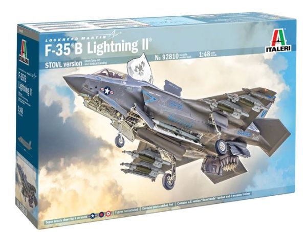 ITA92810 - Aereo da caccia F-35B Lightning II da assemblare e verniciare - 1