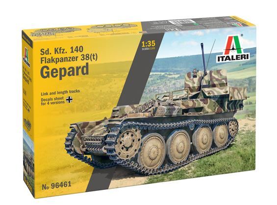 ITA96461 - Sd. Carro armato Kfz. 140 FLAKPANZER 38(t) Gepard da assemblare e verniciare - 1