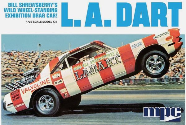 MPC974/12 - L.A. Dart Wheelstander da assemblare e dipingere - 1