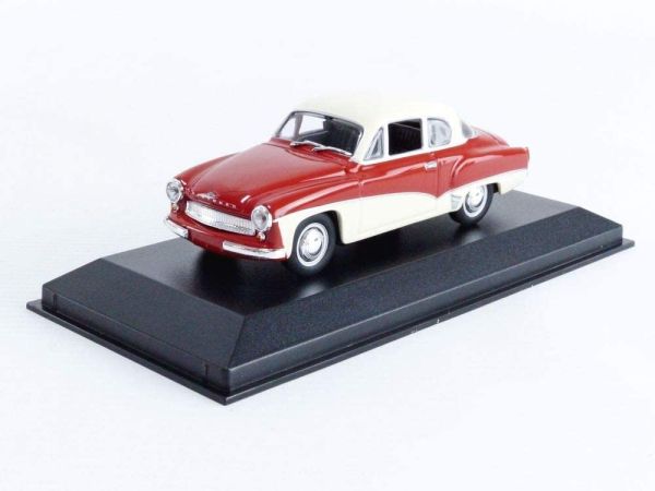 MXC940015921 - WARTBURG A311 Coupé 1958 rosso e bianco - 1