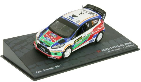 AKI0085 - FORD Fiesta RS WRC #3 Rally Svezia 2011 M.Hirvonen / J.Lehtinen - 1