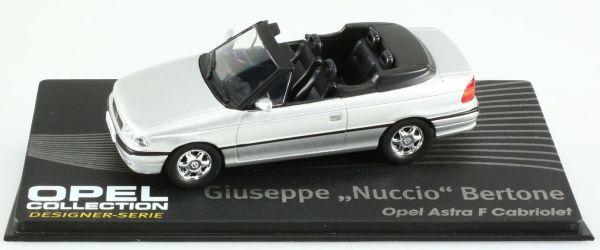 AKI0196 - OPEL Astra F decappottabile grigia Giuseppe Nuccio Bertone - 1