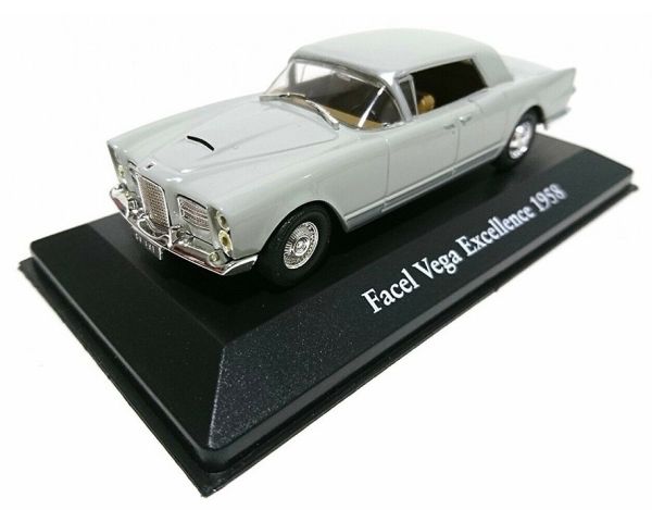 ATL2891003 - FACEL VEGA Excellence 1958 berlina 4 porte grigia serie My Mythical Cars - 1