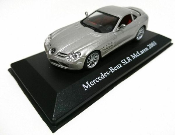 ATL2891022 - MERCEDES BENZ SLR McLaren 2003 grigio metallizzato serie My Mythic Cars - 1