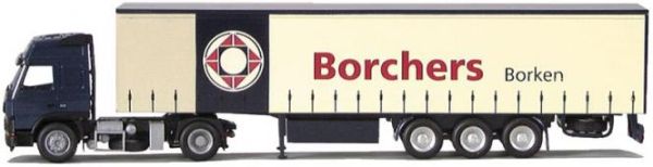 AWM4082.01 - VOLVO FH12 Globetrotter 4x2 con 3 assi rimorchio telonato 