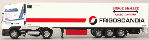 AWM71869 - SCANIA L124 Topline 4x2 con rimorchio frigorifero a 3 assi - MOLLER/FRIGOSCANDIA - 1