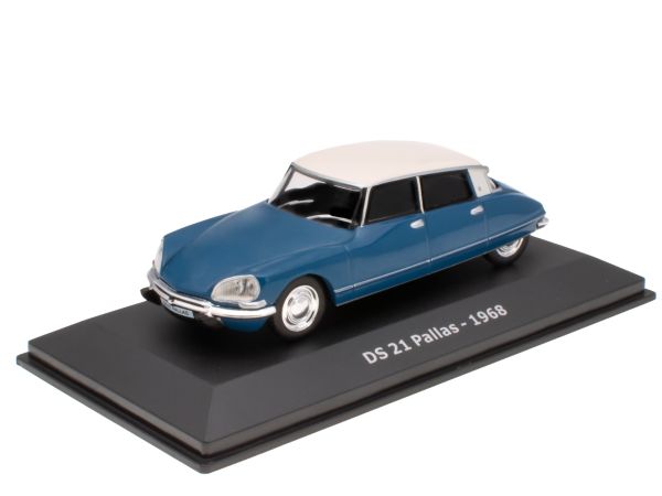 ABADD129A - CITROEN DS 21 Pallas del 1968 blu - 1