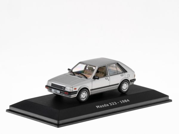 ABADD152A - MAZDA 323 del 1984 grigio - 1