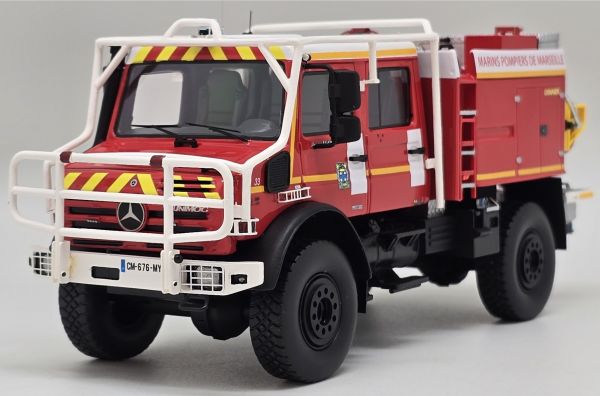 ALERTE0208 - MERCEDES Unimog U5000 – Veicolo antincendio boschivo (CCFM) GIMAEX Groupe DESAUTEL – Edizione limitata a 250 esemplari - 1