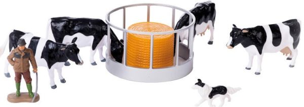 BRI43137A1 - Set di mucche con Ratelier e personaggi - 1