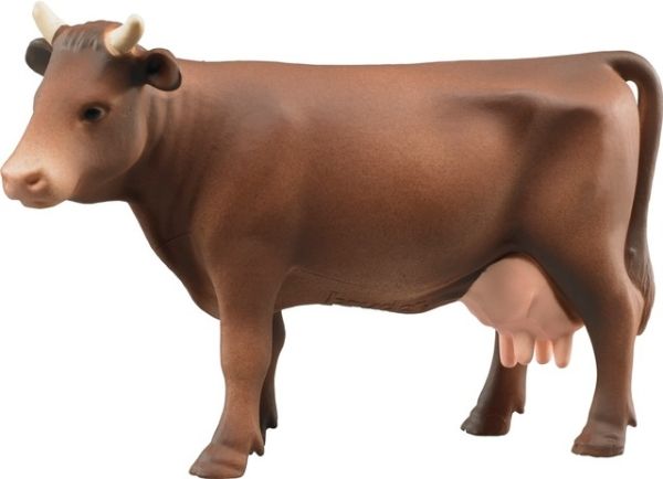 BRU2308 - modello casuale di mucca marrone - 1