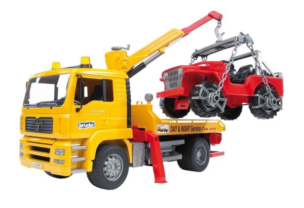 BRU2750 - Risoluzione dei problemi MAN TGA con Jeep Scala: 1/16 - 1