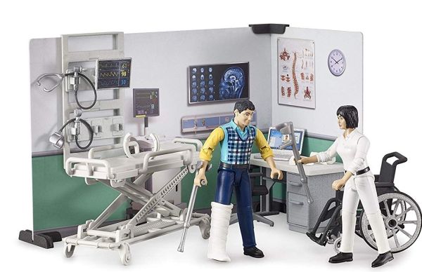 BRU62711 - Cassetta infermeria con figurine e accessori - 1