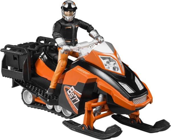 BRU63101 - Motoslitta con personaggio Scala: 1/16 - 1