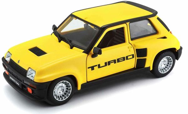 BUR18-21088J - RENAULT 5 Turbo 1982 gialla e nera - 1