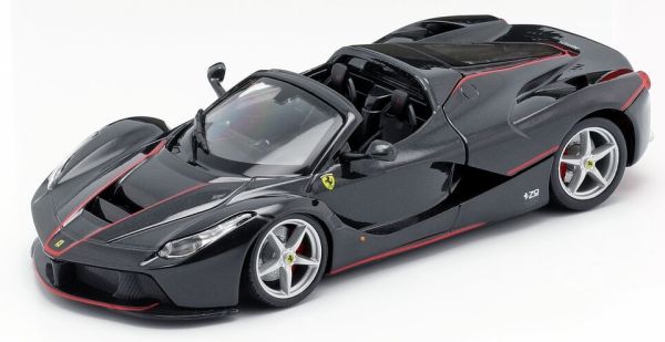 BUR18-26022B - FERRARI La Ferrari Aperta nera - 1