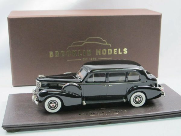 BROKBML30 - CADILLAC Imperial Berlina 1938 Nero - 1