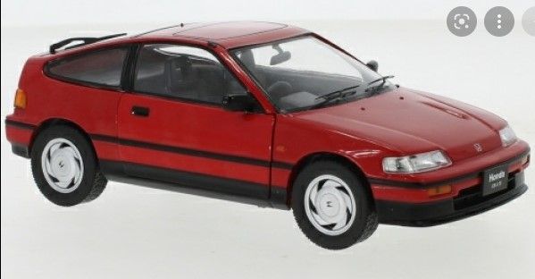 WBXWB124074 - HONDA CR-X 1987 Rossa - 1