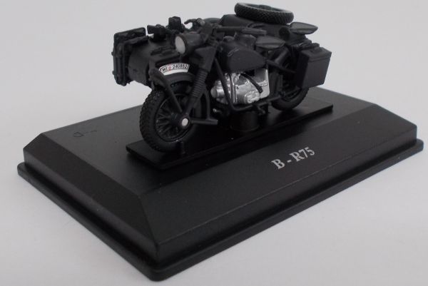 CAR245A - Sidecar BMW B-R75 nero - 1