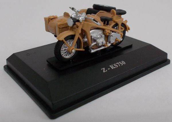 CAR245B - Sidecar ZUNDAPP Z-KS750 sabbia - 1