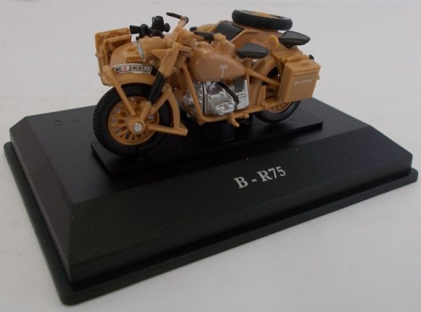 CAR245D - Sidecar BMW B-R75 sabbia delle divisioni tedesche dell'Afrika Korps - 1