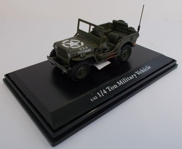 CAR4-90146 - JEEP US Army Discovery 1/4 Ton Military Vehicle 6 giugno 1944 D-Day - 1