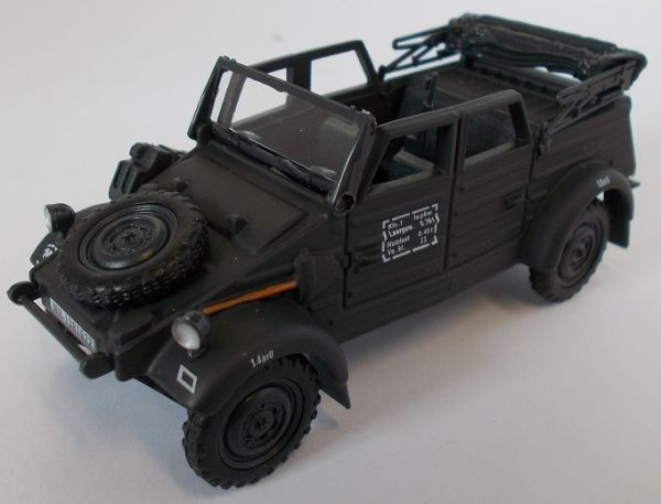 CAR455B - VOLKSWAGEN Kubelwagen 82 1940 grigio esercito tedesco - 1