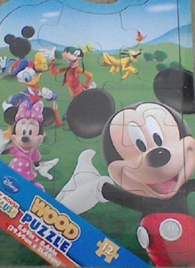 CARG36668-2 - Puzzle da 12 pezzi LA CASA DI MICKEY - 1