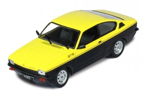 IXOCLC383N - 1976 OPEL Kadett C Coupe GT/E giallo e nero - 1