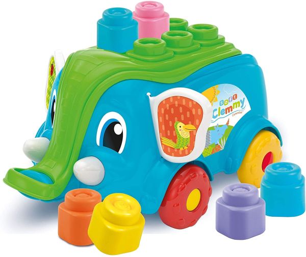 CLE17162 - Carrello Elefante - 10 Pezzi - 1