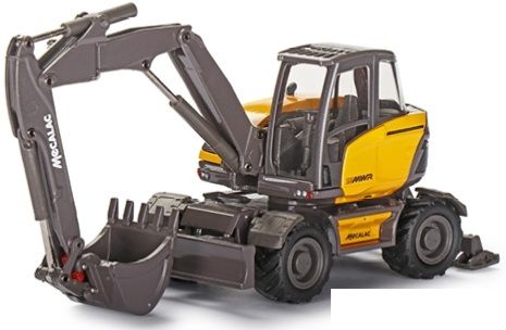 CON2212 - Escavatore gommato MECALAC 15MWR con braccio disassato - 1