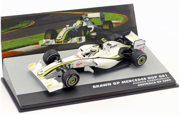 CK51588 - L'auto da corsa di Rubbens Barrichello - BRAWN GP MERCEDES BGP 001 - 1