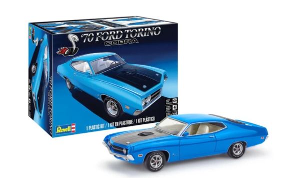REV14534 - FORD Torino cobra 1970 da assemblare e verniciare - 1