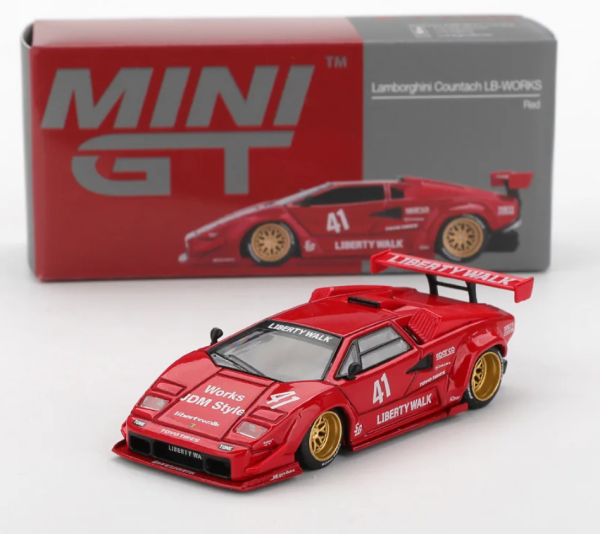 MGT01100-L - LAMBORGHINI Countach LB-Works Rossa 2025 - 1