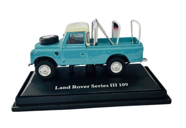 CAR711ND-BLEU - LAND ROVER Serie III 109 Blu - 1