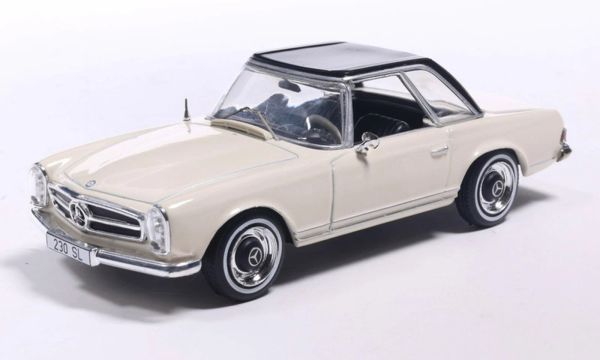 IXOCLC617N.22 - MERCEDES-BENZ 230SL HardTop 1964 Beige metallizzato e nero - 1