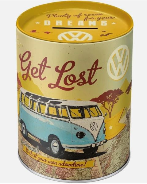 CRMB31503 - Salvadanaio retrò VOLKSWAGEN - Let's Get Lost - 1