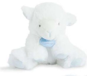 DC3105-BLEU - AGNELLO con sonaglio – Blu - 1