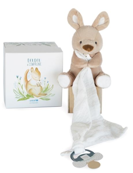 DC3789 - PANTIN UNICEF CON clip ciuccio DOUDOU – Canguro - 1