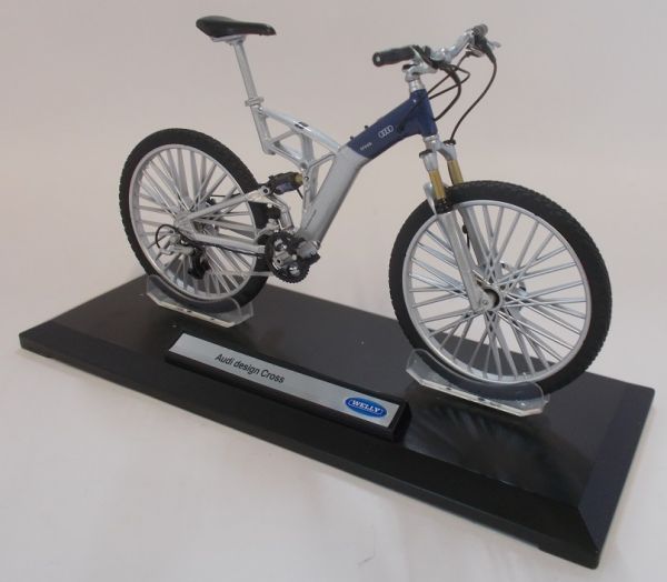 WEL62570PWF - Mountain bike AUDI Design Cross blu e grigio - 1
