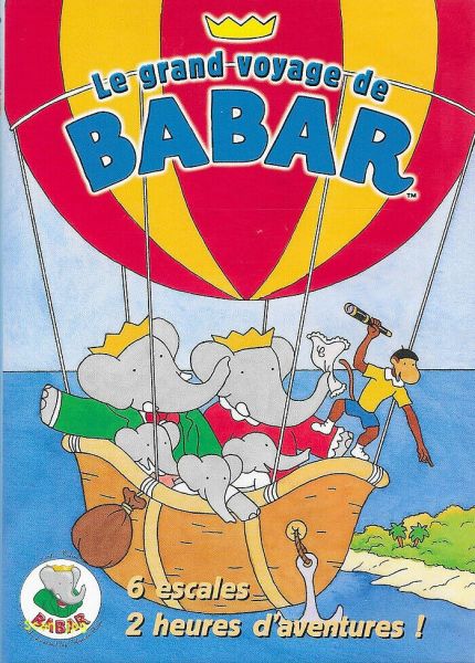 DVDDV3080 - DVD Le avventure del grande viaggio di Babar Babar - 1