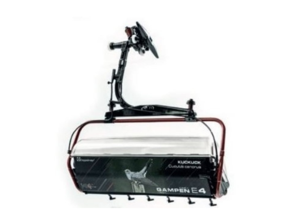 JC86501-2 - Seggiovia 6 persone GAMPENBAHN cuculo uccello - 1