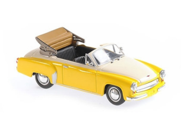 MXC940015931 - WARTBURG A311 Cabriolet 1958 Giallo e Bianco - 1
