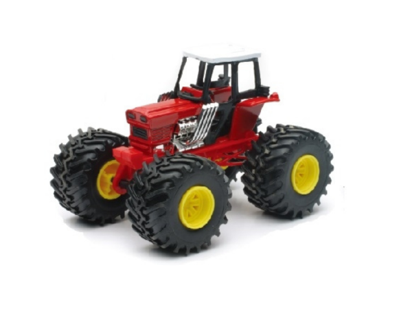 NEW19936F - monster truck trattore rosso - 1