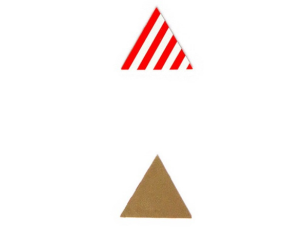 PMAA-208 - Pannello dima triangolare 19 x 16;5 mm - 1